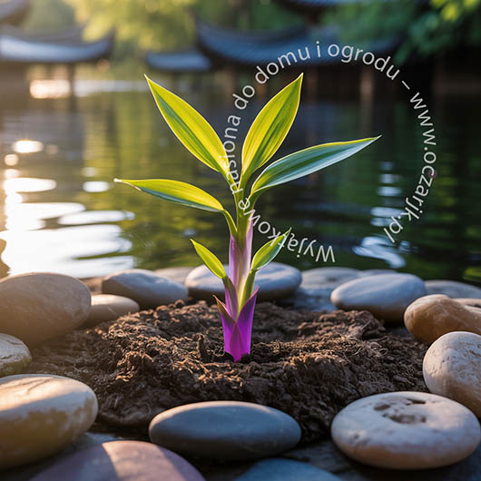 Bambus fioletowy Bamboo purple