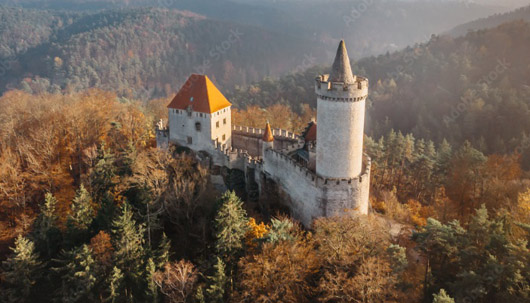 Zamek Kokořín - Zamki - Kraina Máchy - Kokorin